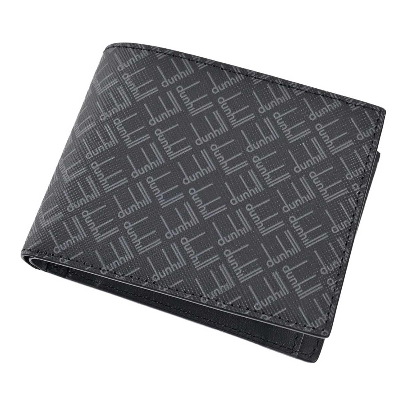 ★ダンヒル DUNHILL 折財布 DU21R2320LT 001R ブラック メンズ