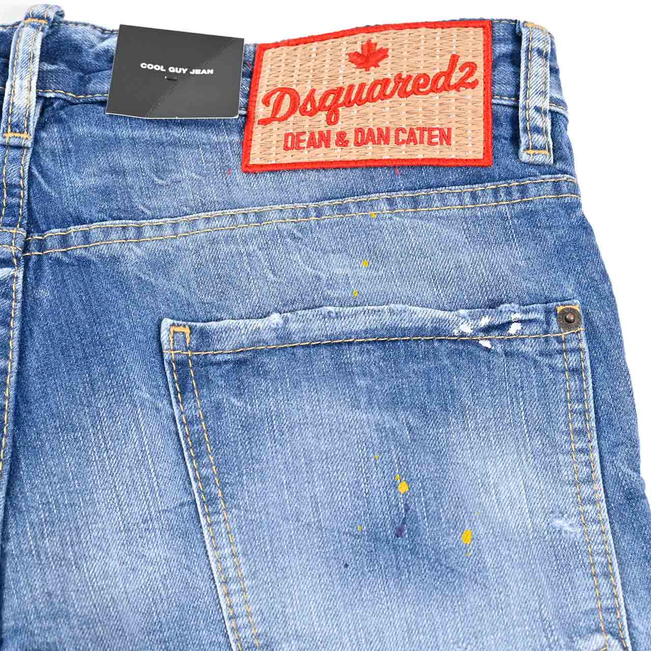 ★ディースクエアード DSQUARED2 デニムパンツ S71LB1584 S30309 470 ブルー 年秋冬 メンズ