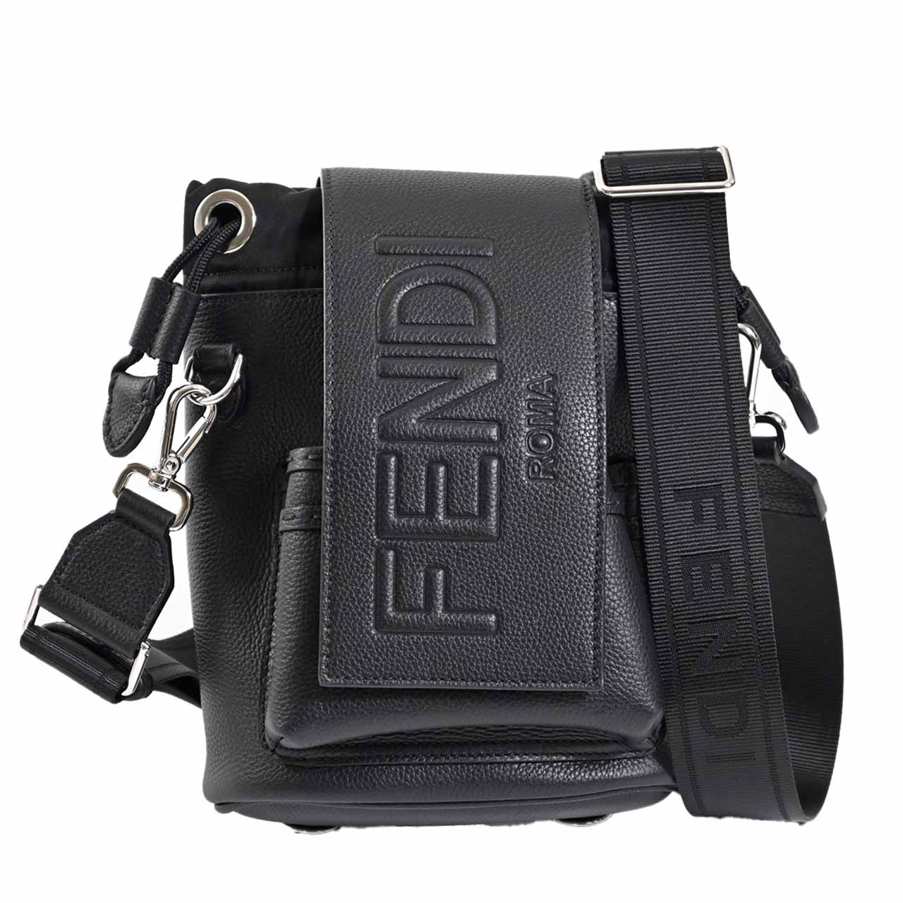 ★フェンディ FENDI バッグ AMAC 7VZ086 F0GXN ブラック 2025年春夏 メンズ