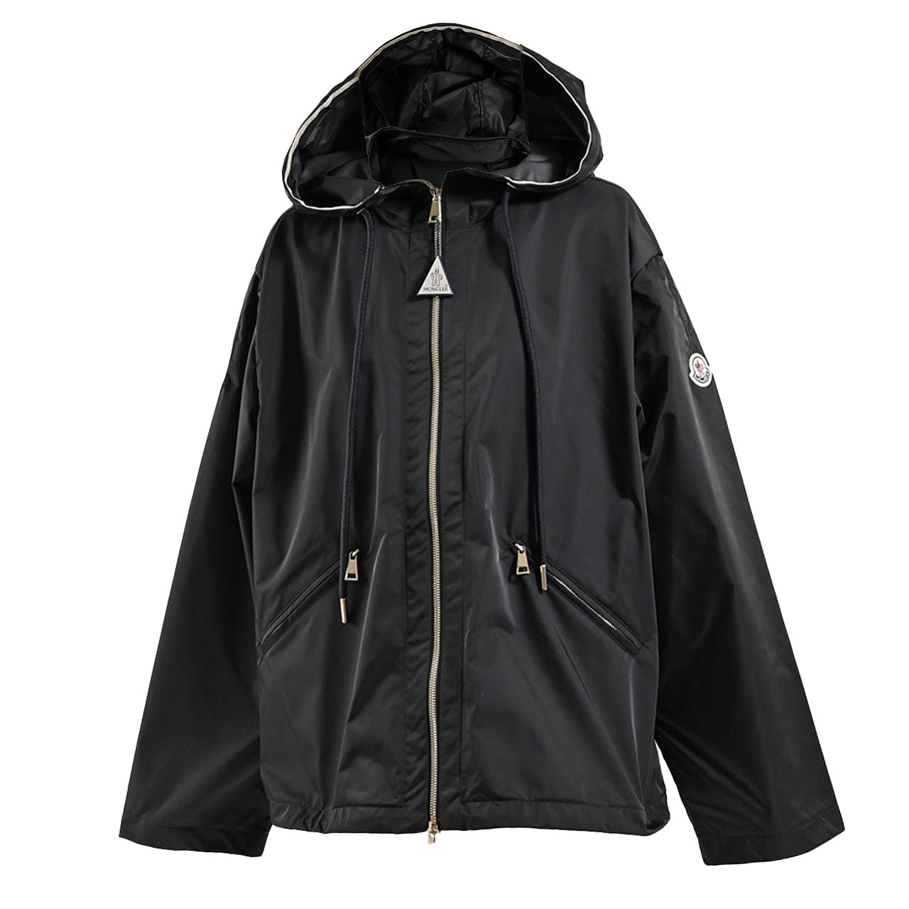 ★モンクレール MONCLER ナイロンジャケット 1A0018054A1K 999 ブラック 2025年春夏 レディース