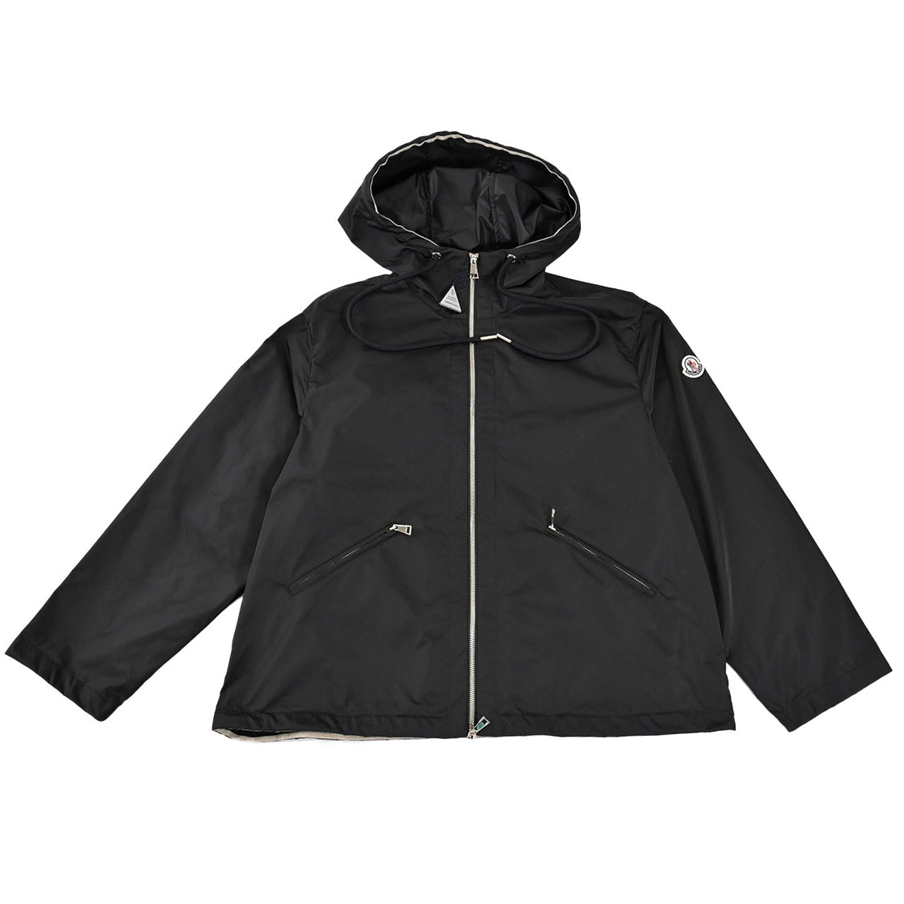 ★モンクレール MONCLER ナイロンジャケット 1A0018054A1K 999 ブラック 2025年春夏 レディース