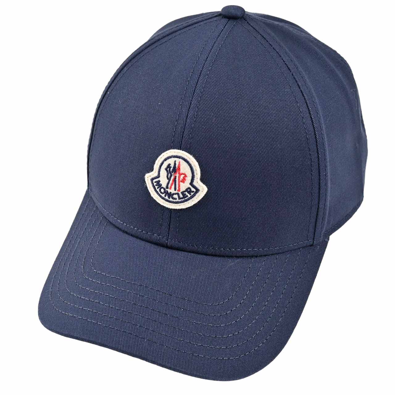★モンクレール MONCLER キャップ 3B0003904863 778 ネイビー 2025年春夏 メンズ