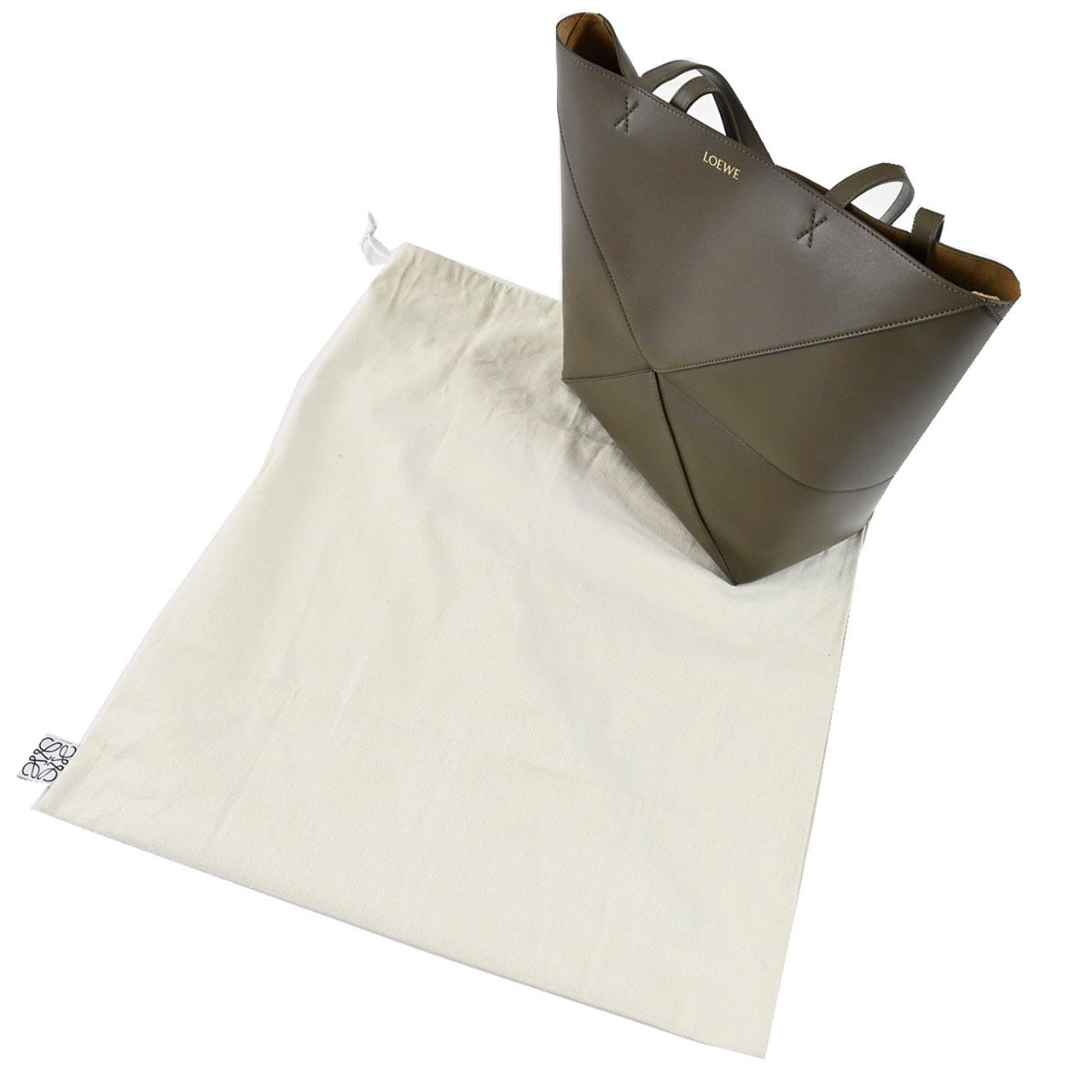 ★ロエベ LOEWE トートバッグ パズルフォルド A657G50X01 3969 グリーン 2025年春夏 レディース