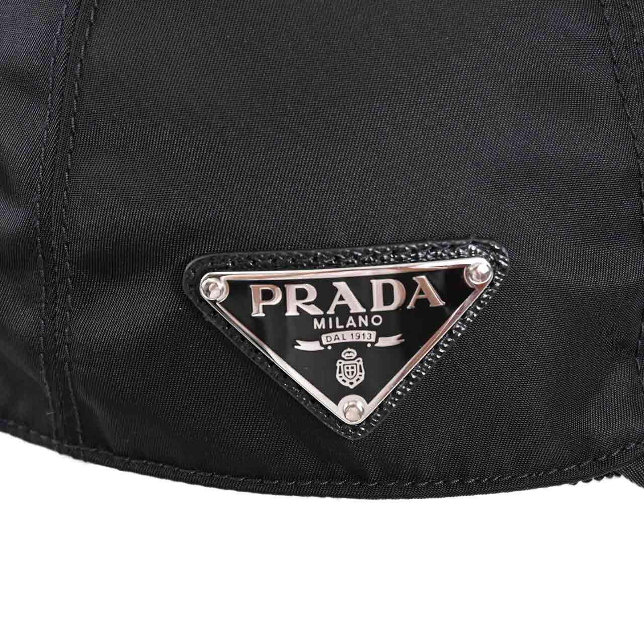 ★プラダ PRADA キャップ 2HC274 2DMI 002 ブラック メンズ