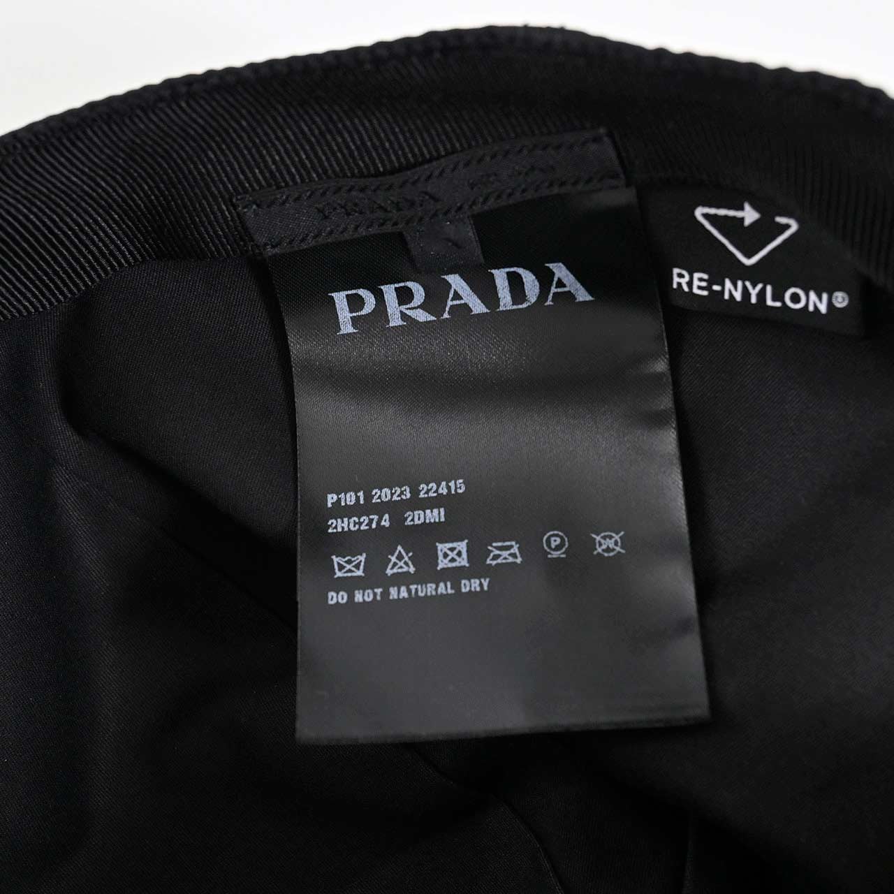 ★プラダ PRADA キャップ 2HC274 2DMI 002 ブラック メンズ
