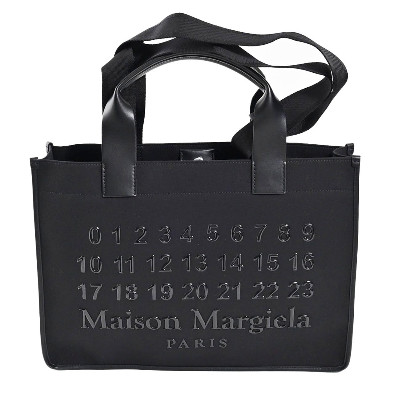 ★メゾン マルジェラ Maison Margiela トートバッグ Cabas P7276 SB1WC0020 HA200 ブラック 2025SS メンズ