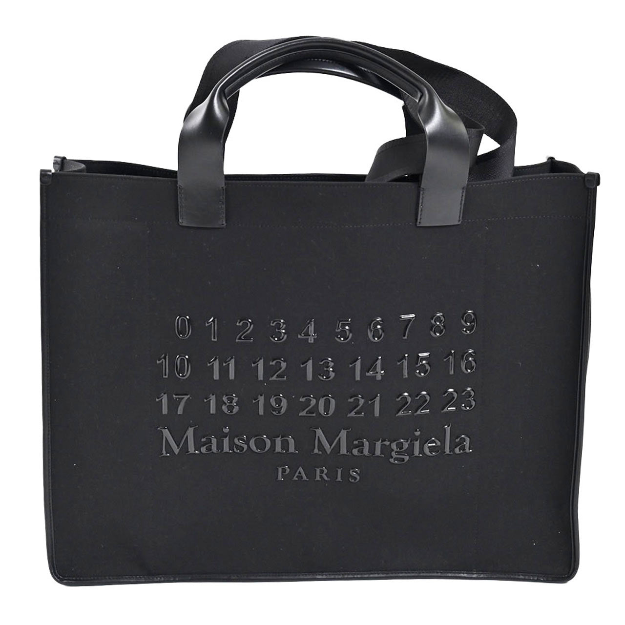 ★メゾン マルジェラ Maison Margiela トートバッグ Cabas P7276 SB2WC0003 HA200 ブラック 2025SS メンズ