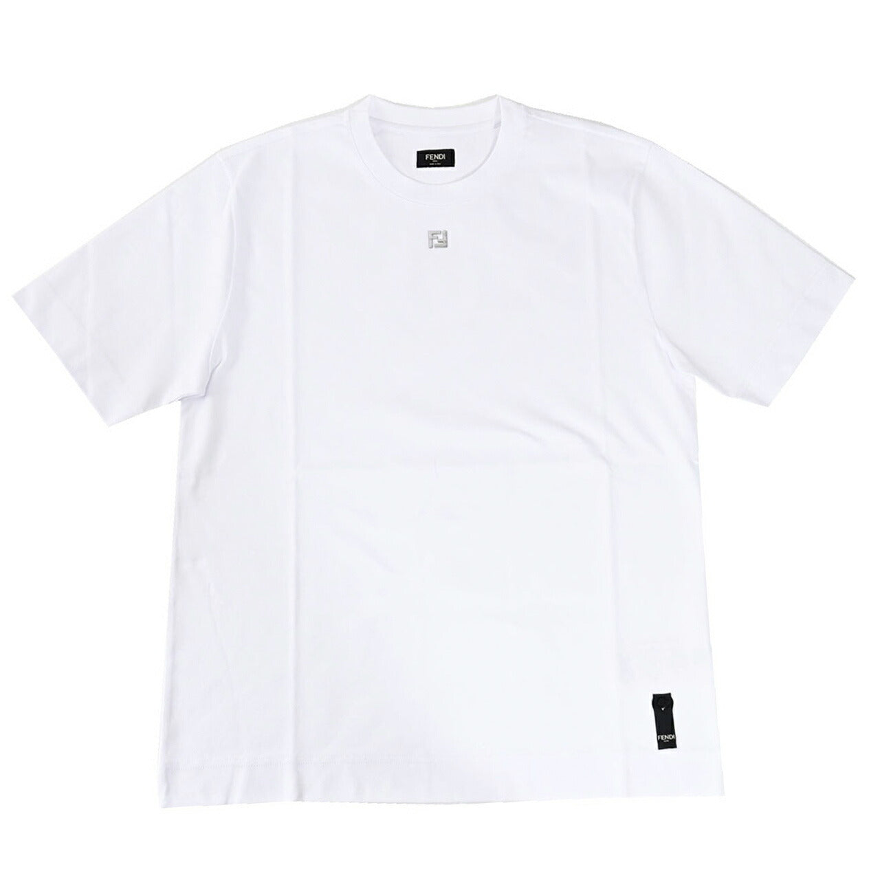 ★フェンディ FENDI Tシャツ ARYY FY0936 F0QA0 ホワイト メンズ