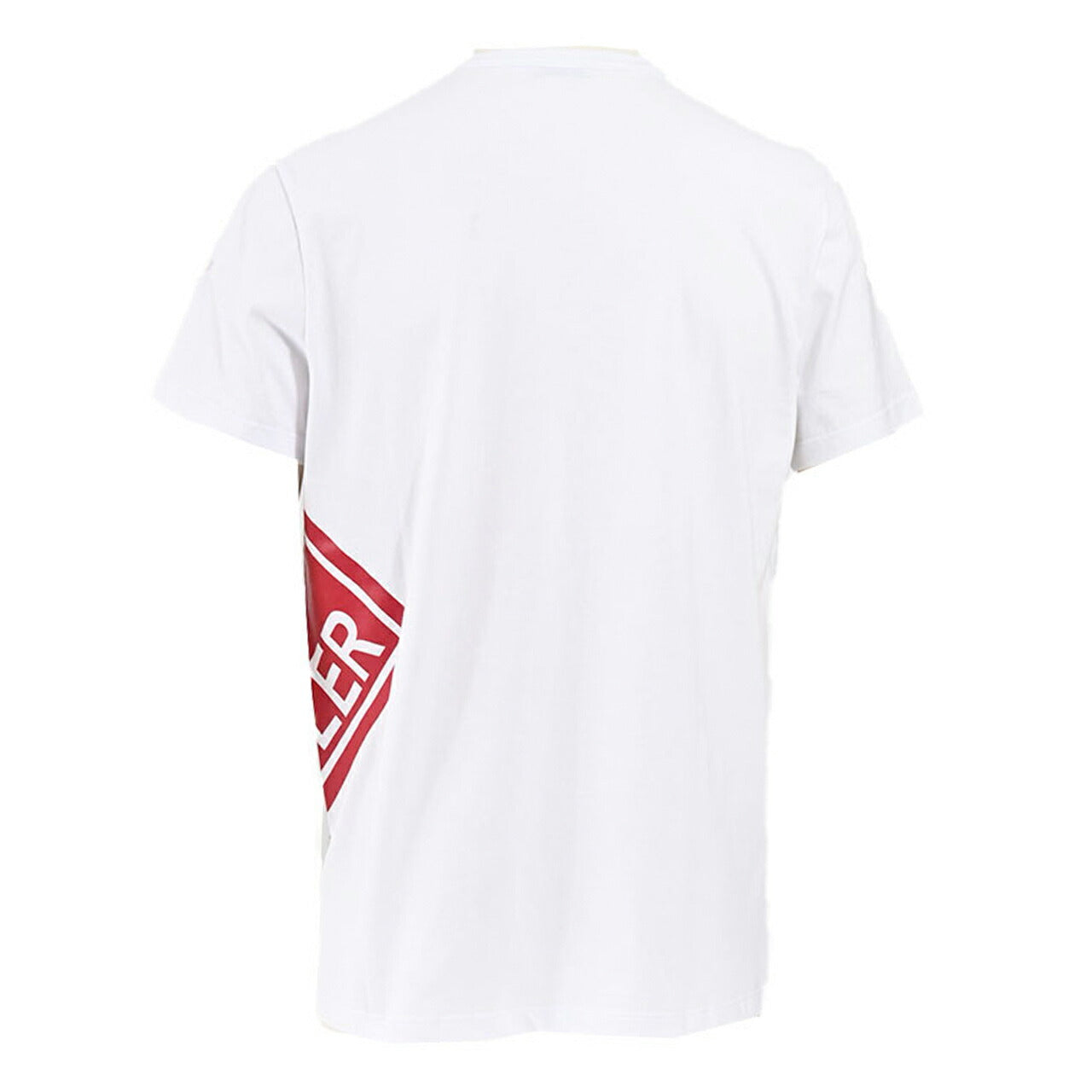 ★モンクレール MONCLER クルーネック半袖Tシャツ 8C01108 8390Y 001 ホワイト メンズ