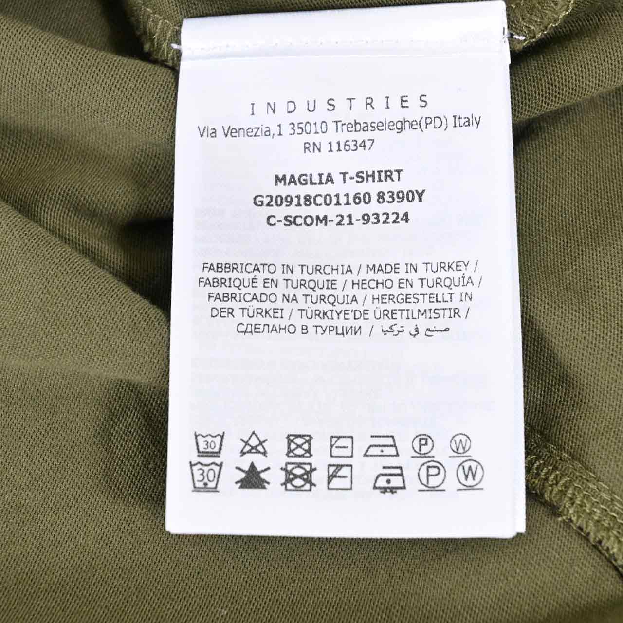 ★モンクレール MONCLER Tシャツ 8C01160 8390Y 880 グリーン メンズ