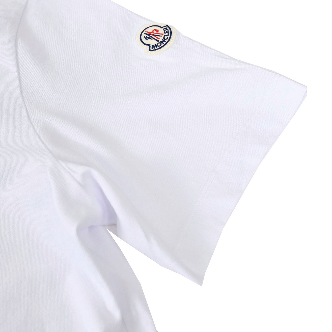 ★モンクレール MONCLER クルーネック半袖Tシャツ 8C00150 829H8 001 ホワイト メンズ