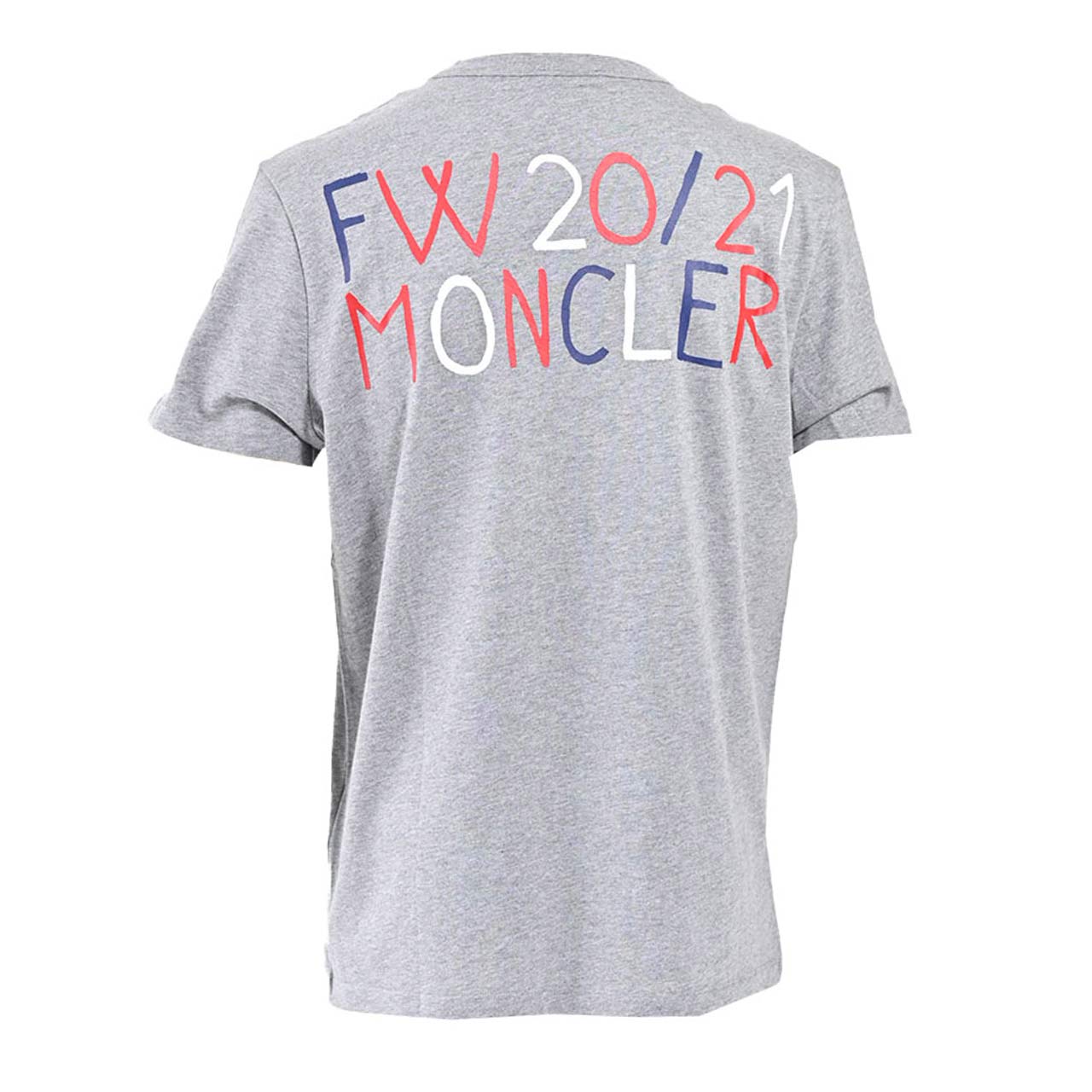 ★モンクレール MONCLER クルーネック半袖Tシャツ 8C00140 829H8 984 グレー メンズ