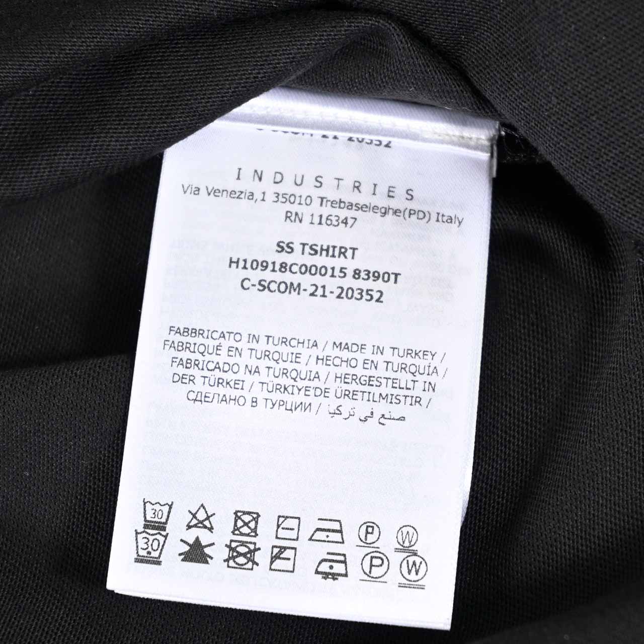★モンクレール MONCLER Tシャツ 8C00015 8390T 999 ブラック メンズ