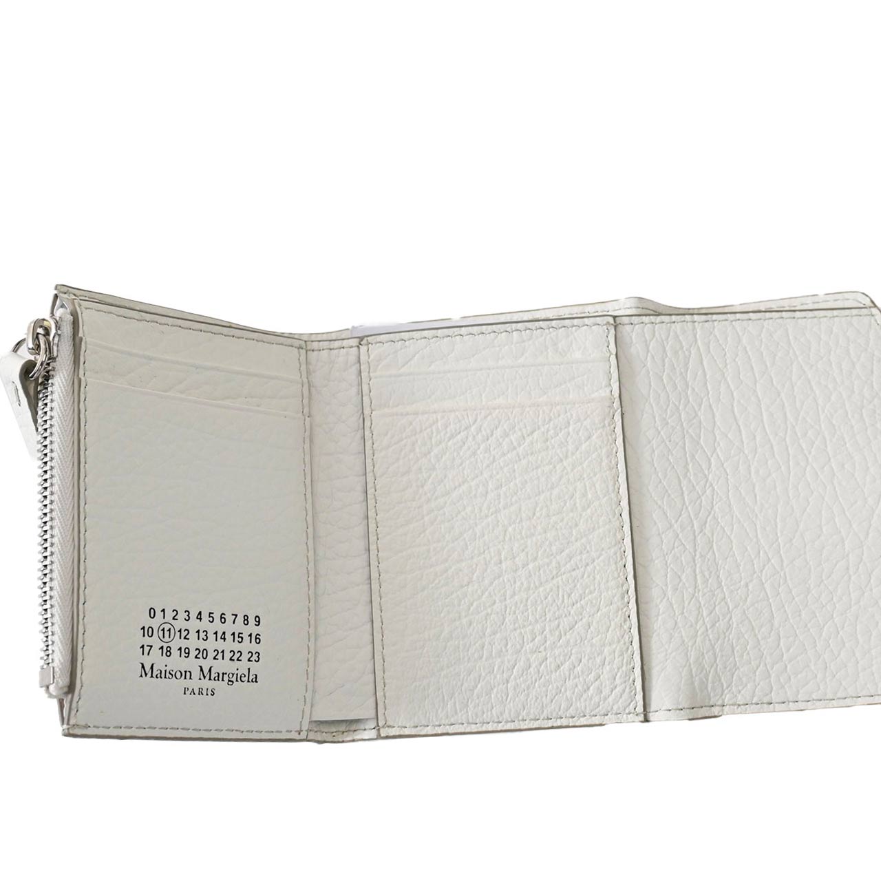 ★メゾン マルジェラ Maison Margiela 折財布 S56UI0136 P0399 T1003 ホワイト メンズ レディース