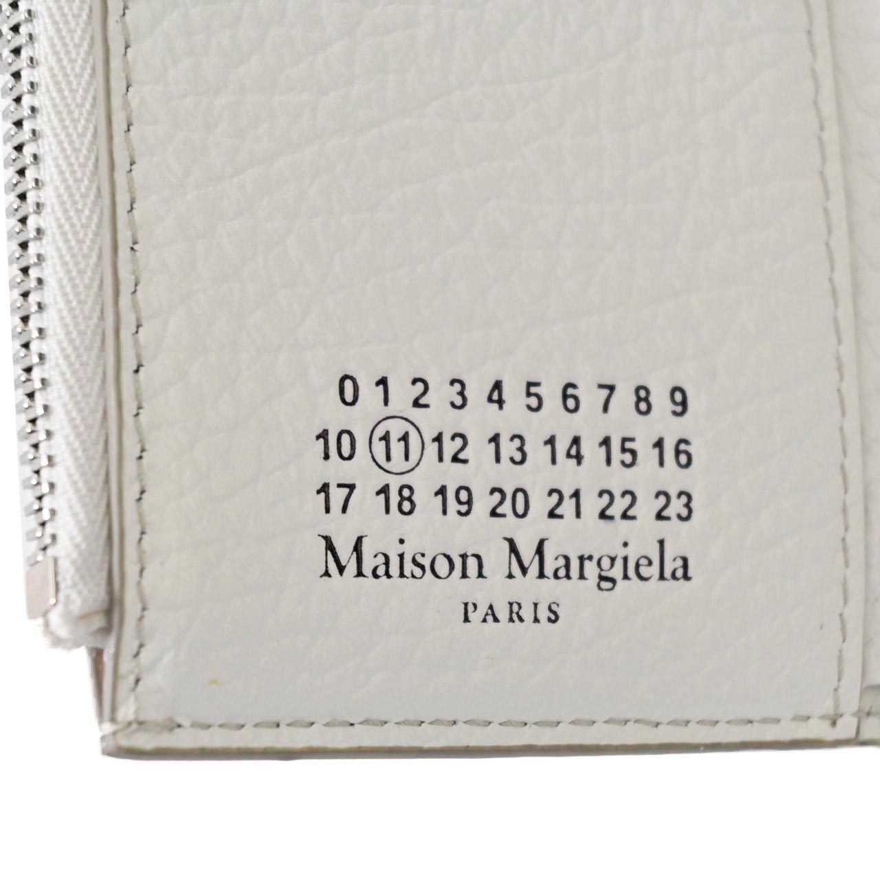 ★メゾン マルジェラ Maison Margiela 折財布 S56UI0136 P0399 T1003 ホワイト メンズ レディース