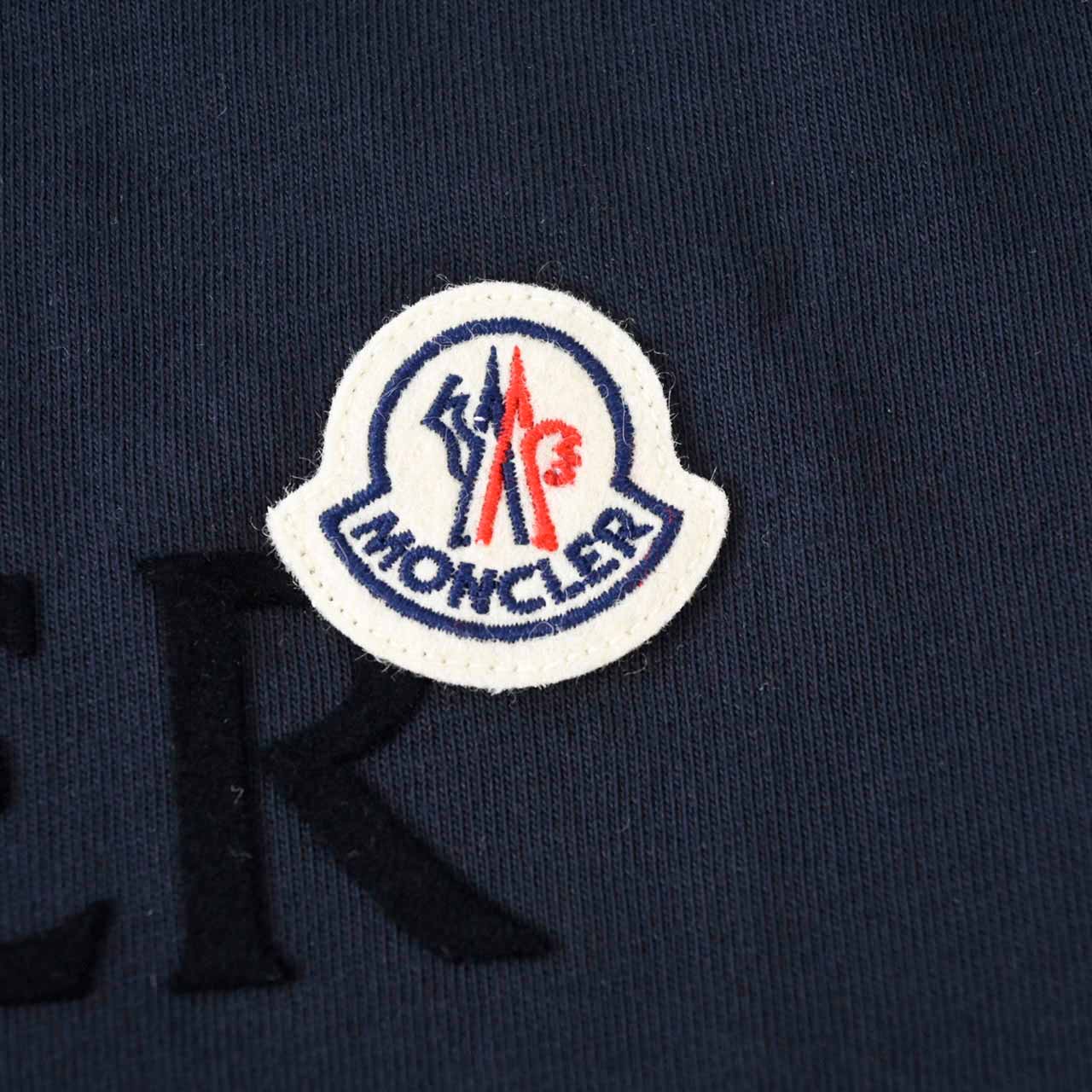 ★モンクレール MONCLER Tシャツ 8C00022 8390T 778 ネイビー レディース