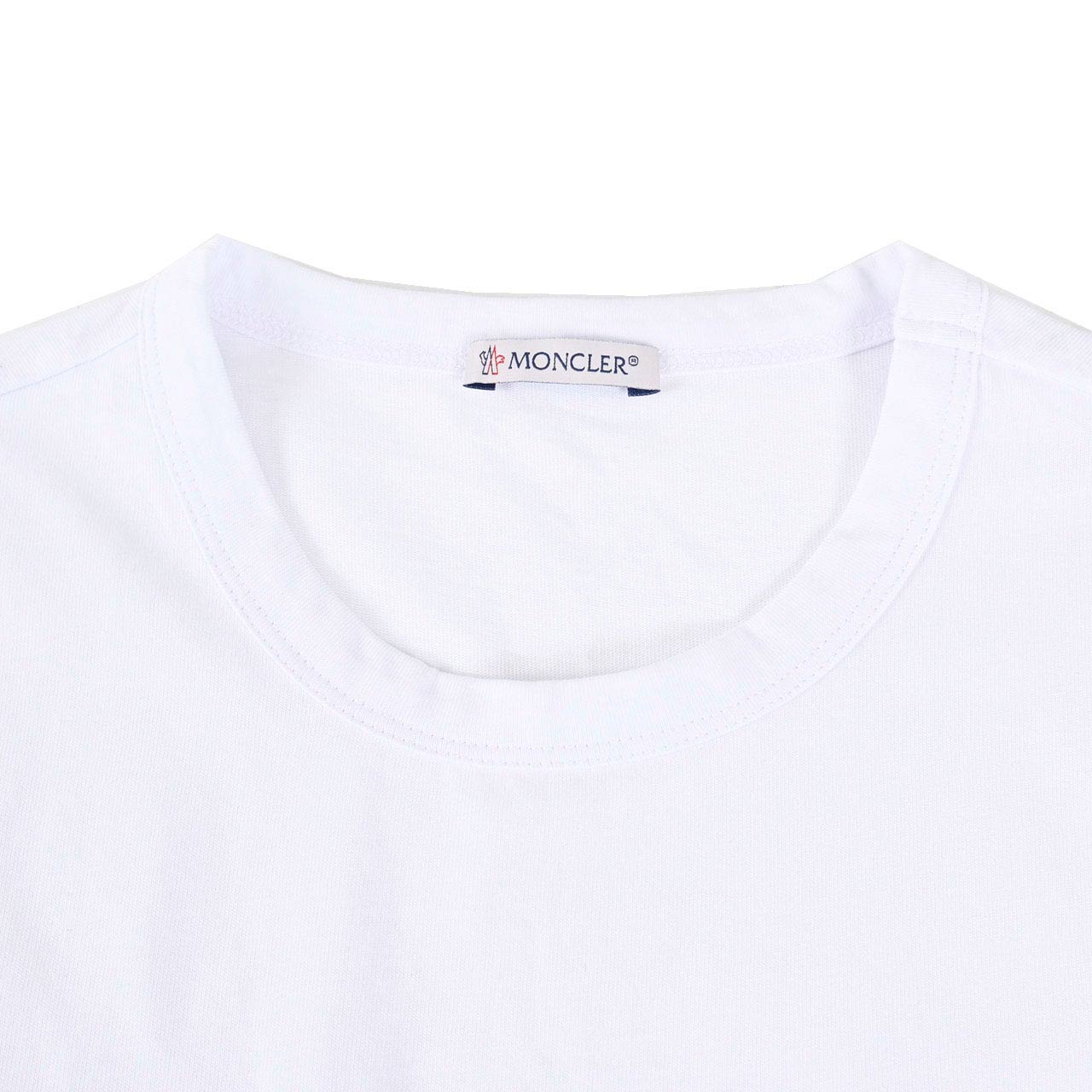 ★モンクレール MONCLER Tシャツ 8C00009 8390T 001 ホワイト メンズ