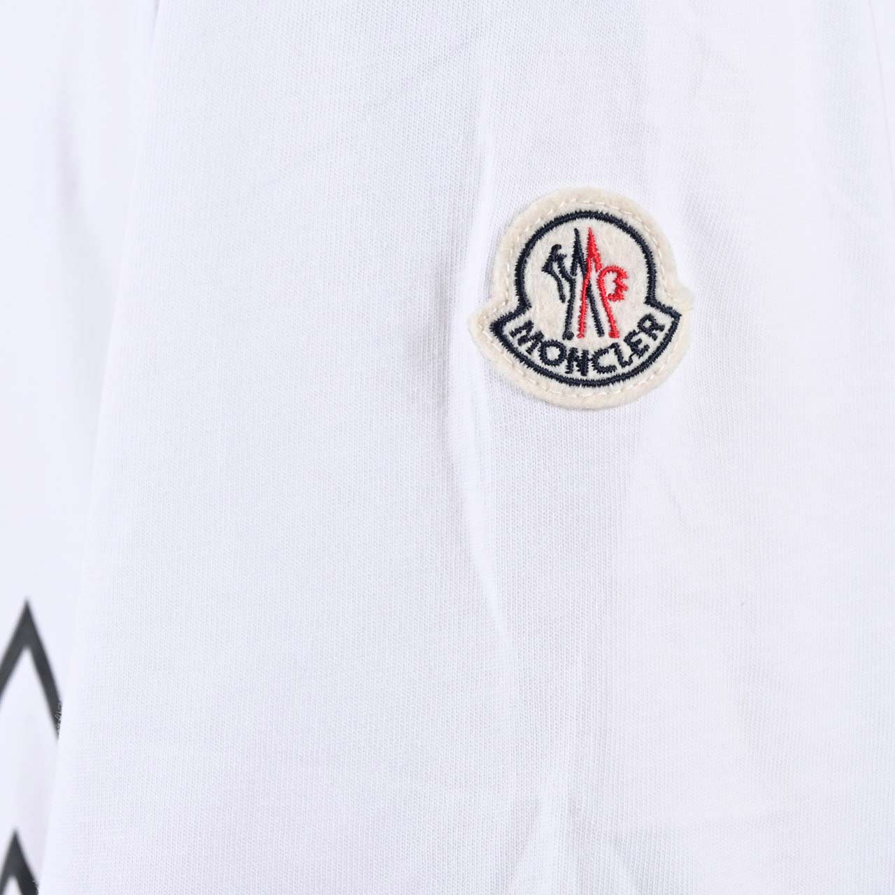 ★モンクレール MONCLER Tシャツ 8C00009 8390T 001 ホワイト メンズ
