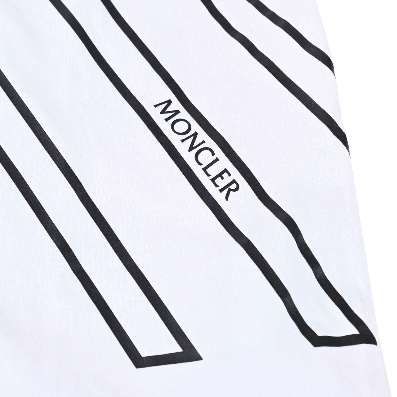 ★モンクレール MONCLER Tシャツ 8C00009 8390T 001 ホワイト メンズ