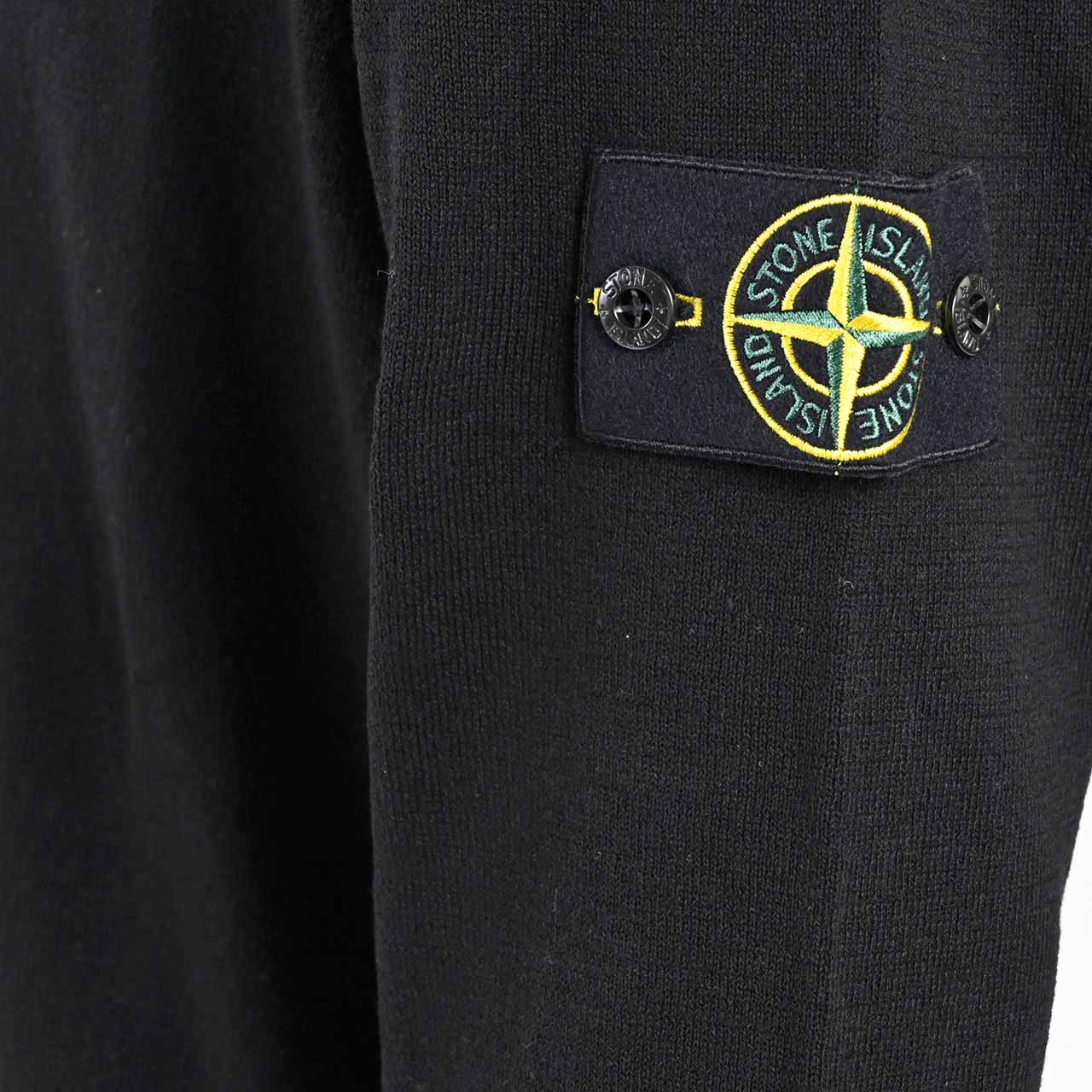 ★ストーン アイランド STONE ISLAND ニット 155100062 S00B9 V0029 ブラック 2025SS メンズ