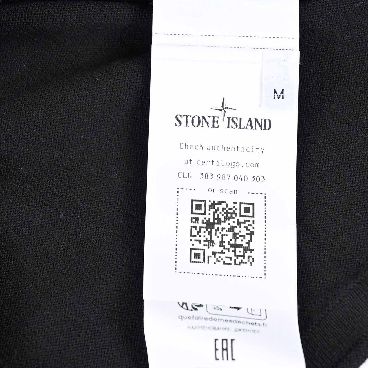 ★ストーン アイランド STONE ISLAND ニット 155100062 S00B9 V0029 ブラック 2025SS メンズ
