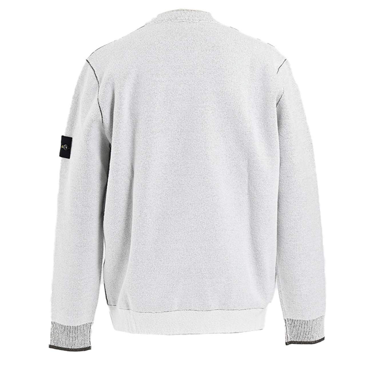 ★ストーン アイランド STONE ISLAND ニット 155100021 S00D9 V0093 ホワイト 2025SS メンズ