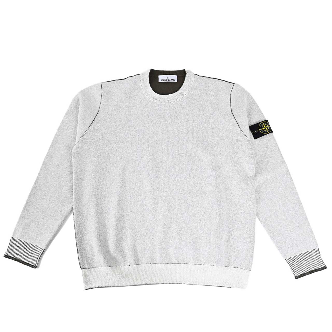 ★ストーン アイランド STONE ISLAND ニット 155100021 S00D9 V0093 ホワイト 2025SS メンズ