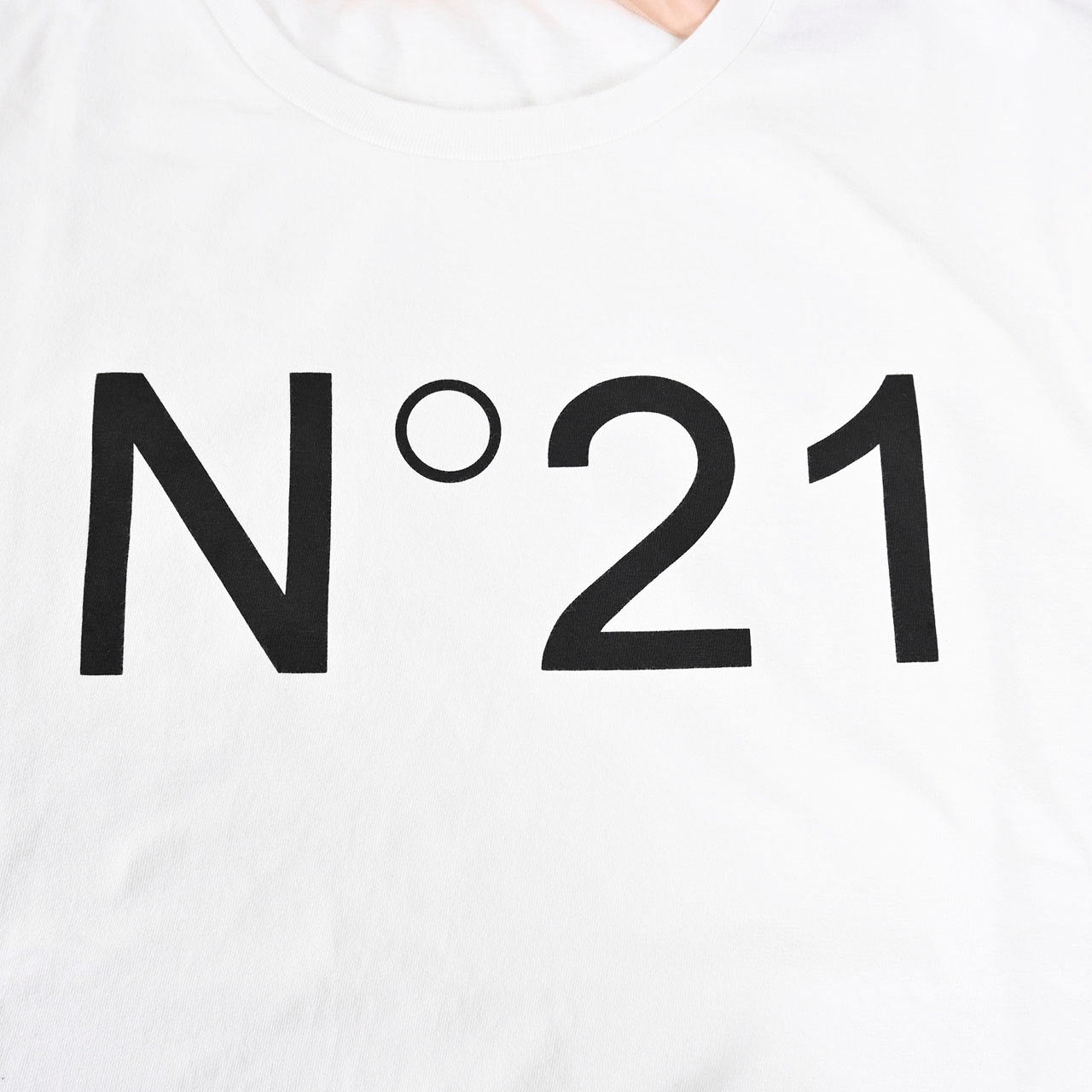 ★ヌメロ ヴェントゥーノ No.21 Tシャツ F081 6338 ホワイト レディース