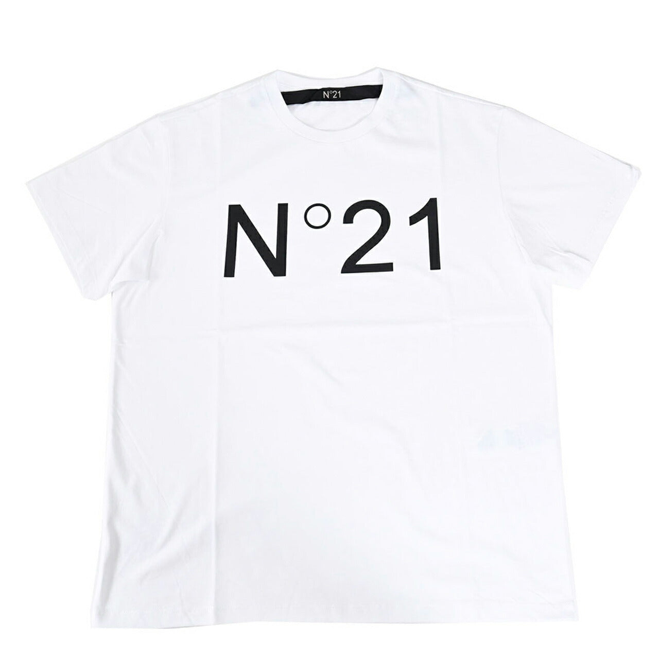 ★ヌメロ ヴェントゥーノ N°21 Tシャツ 25SU F051 6328 1101 ホワイト 2025SS メンズ