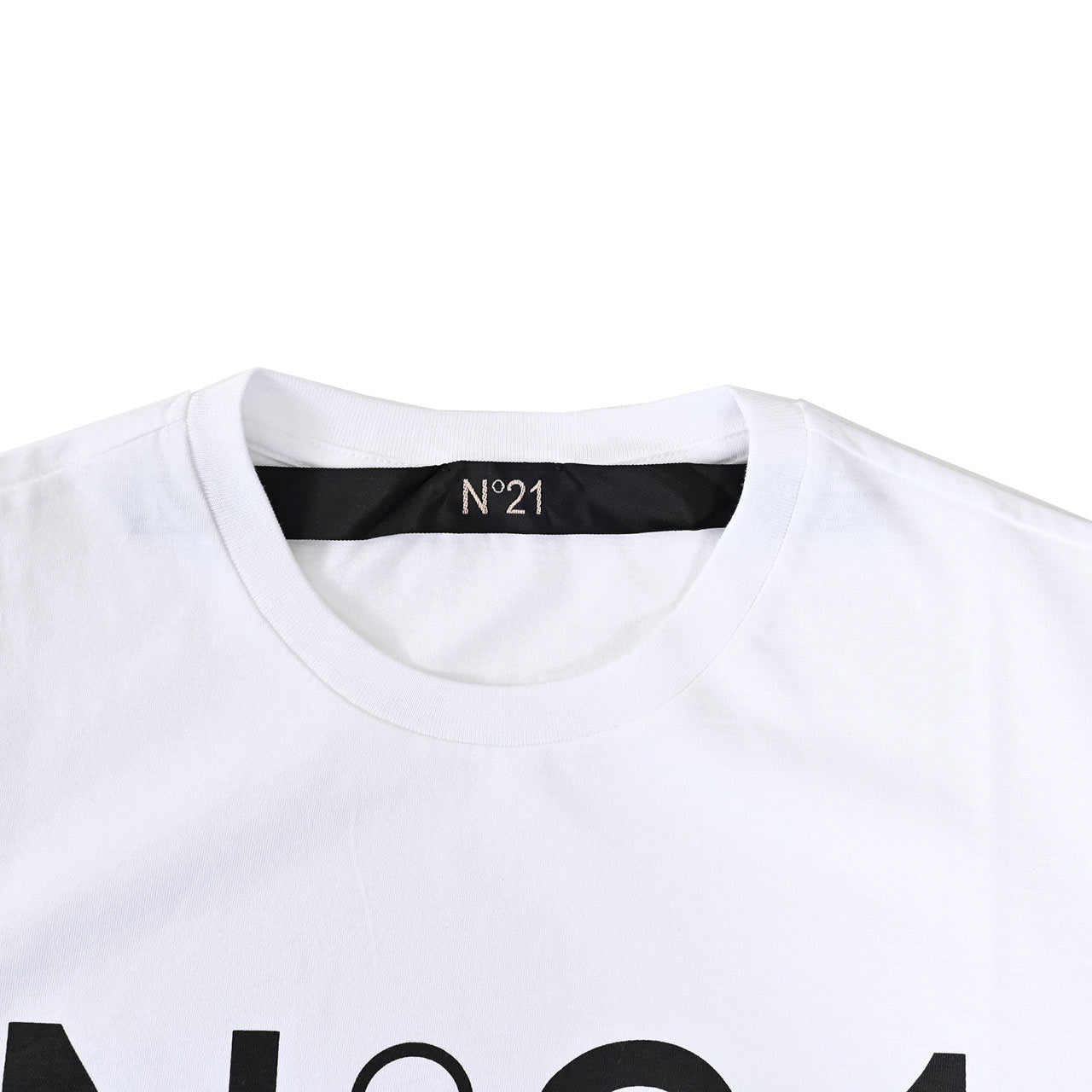 ★ヌメロ ヴェントゥーノ N°21 Tシャツ 25SU F051 6328 1101 ホワイト 2025SS メンズ