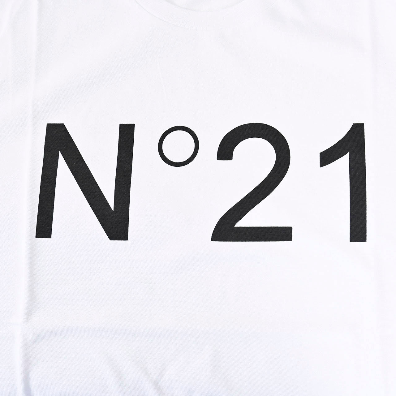 ★ヌメロ ヴェントゥーノ N°21 Tシャツ 25SU F051 6328 1101 ホワイト 2025SS メンズ