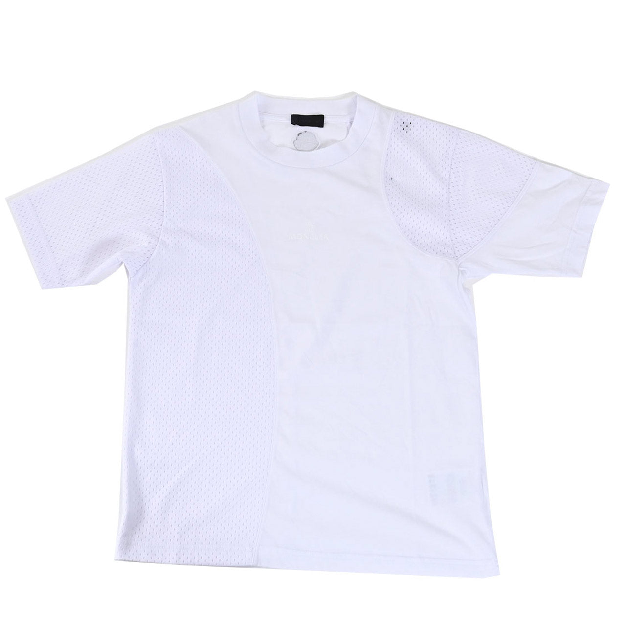 ★モンクレール MONCLER Tシャツ 8C01164 8390Y 001 ホワイト レディース