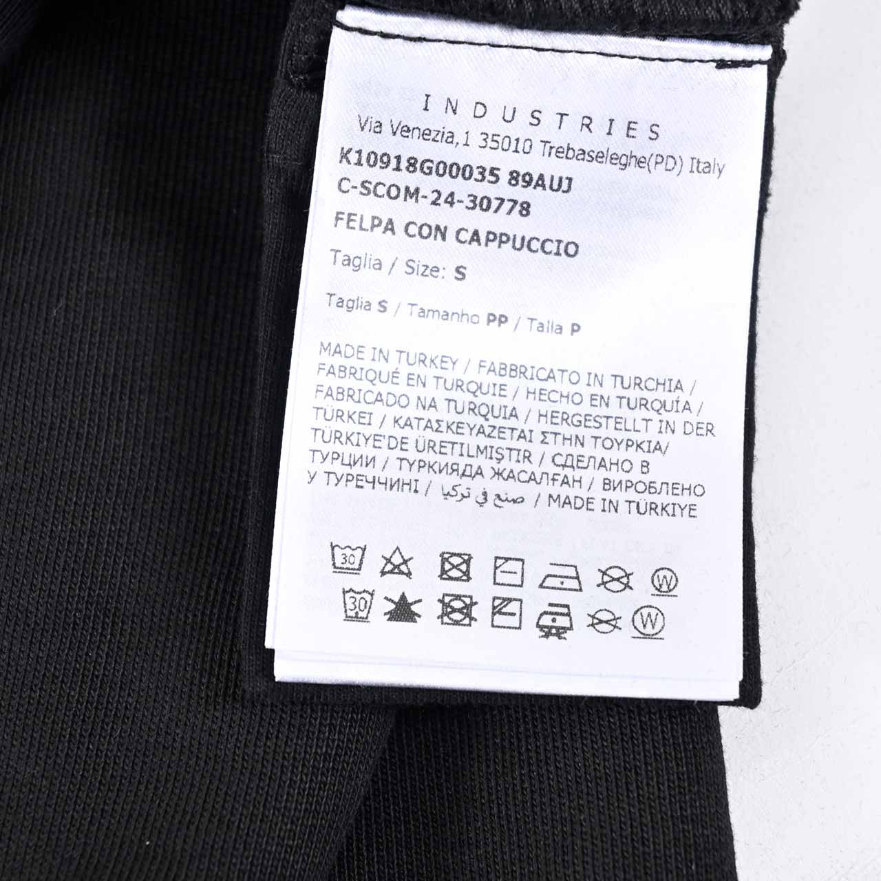 ★モンクレール MONCLER スウェットパーカー 8G00035 89AUJ 999 ブラック メンズ