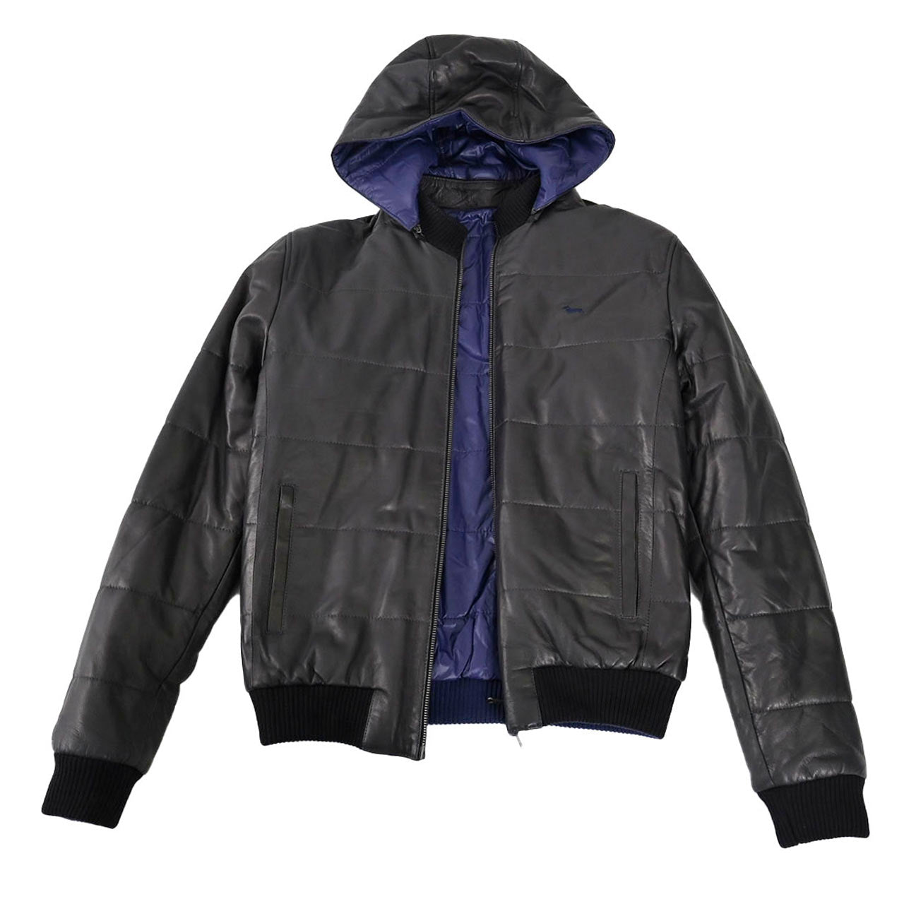 ハーモント アンド ブライン HARMONT & BLAINE ジャケット P0142 85121 999 ブラック/ブルー