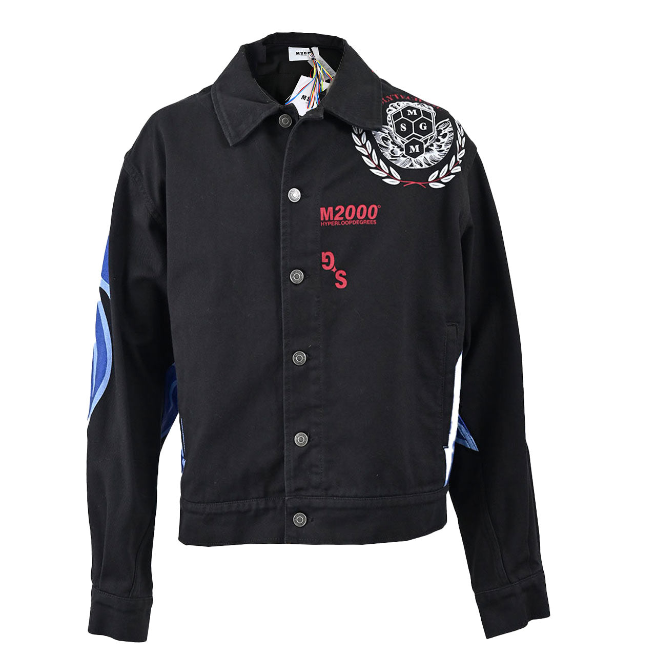 エムエスジーエム デニムジャケット MSGM 2740MH40L 84 ブラック メンズ