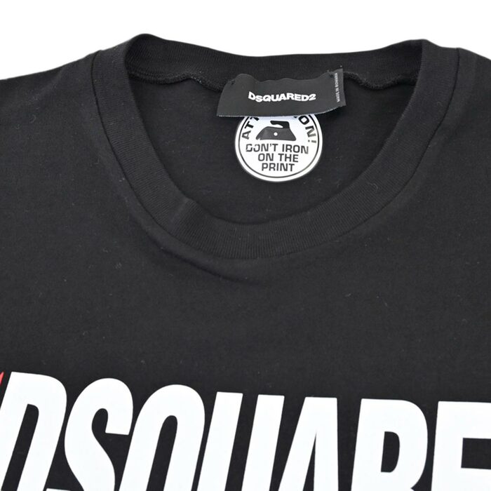 DSQUARED2 ディースクエアード 半袖 Tシャツ S74GD0834S21600900 ブラック メンズ