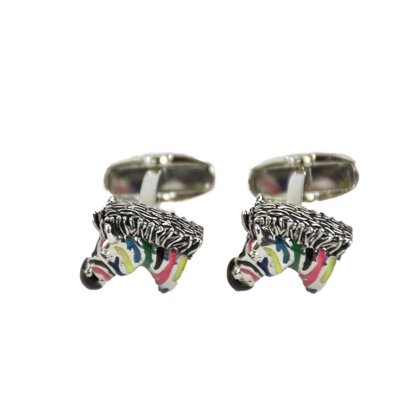 ポール スミス PAUL SMITH カフス M1A CUFF AZHEAD ゼブラ 92 マルチ シルバー メンズ