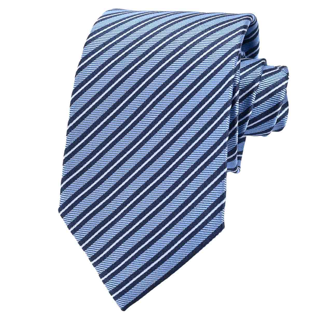 エルメネジルド ゼニア ERMENEGILDO ZEGNA ネクタイ Z3D05T BL3 ブルー 2022SS メンズ