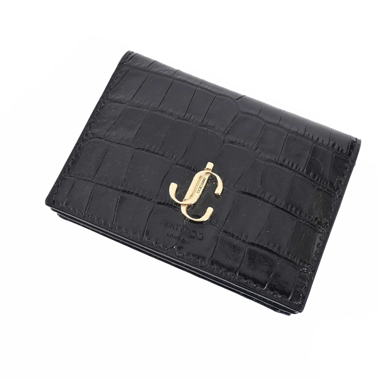 ジミー チュウ JIMMY CHOO 名刺入れ JC CARD CASE J000150424001 ブラック メンズ レディース