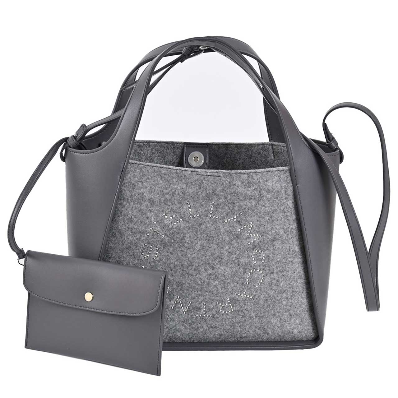 ステラ マッカートニー STELLA McCARTNEY トートバッグ 513860WP0059 1262 グレー 2022AW レディース