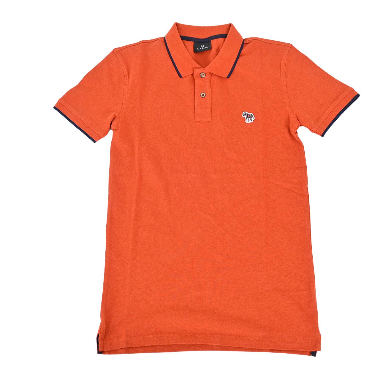 ピーエス ポール・スミス PS Paul Smith ポロシャツ M2R 150LZ J21580 16 オレンジ 2022AW メンズ