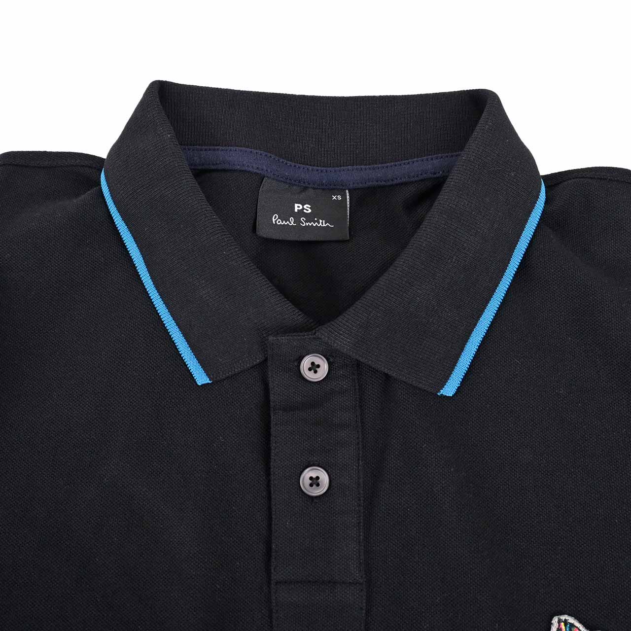 ピーエス ポール・スミス PS Paul Smith ポロシャツ M2R 150LZ J21580 79 ブラック 2022AW メンズ