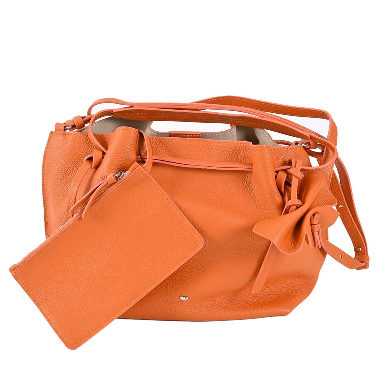 ウィークエンド マックスマーラ WEEKEND MAX MARA トートバッグ SAVIO 551108326 18 オレンジ 2023年春夏新作 レディース