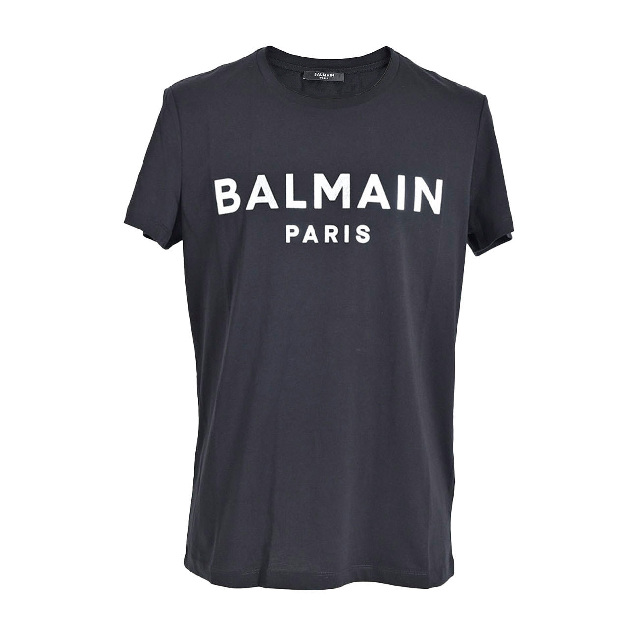 バルマン BALMAIN Tシャツ AH1EF000 BB29 EAC ブラック 2023SS メンズ ...