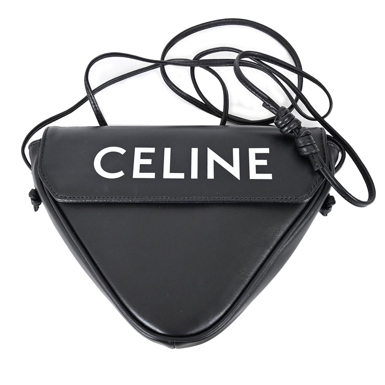 セリーヌ CELINE トライアングルバッグ ショルダーバッグ レディ約3cm開閉式
