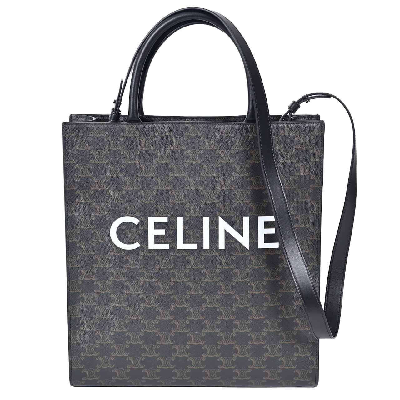 ☆セリーヌ CELINE トートバッグ 19443 38OG ブラック 2023AW メンズ