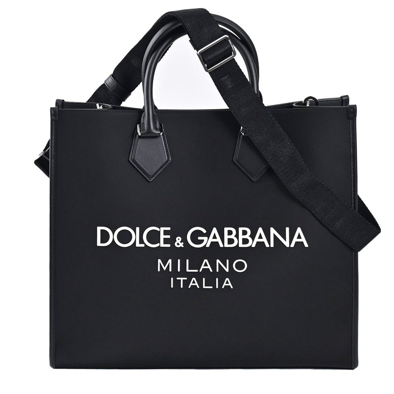 【美品】ドルチェ アンド ガッパーナ　ビジネスバッグ　トートバッグ　黒　ブラック DOLCE&GABBANAトートバッグ
