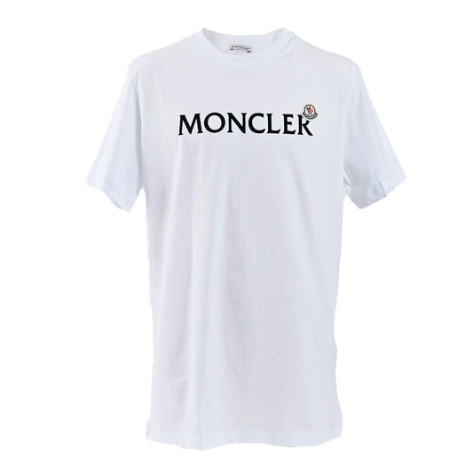 ★モンクレール MONCLER Tシャツ 8C00022 8390T 001 ホワイト  メンズ