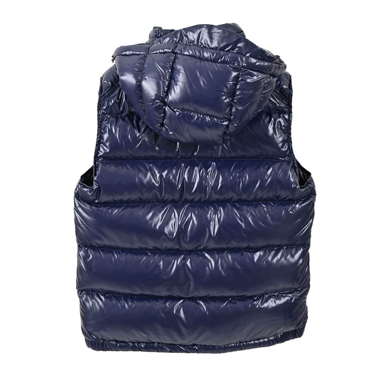 ★モンクレール MONCLER ダウンベスト BORMES 742 ネイビー メンズ