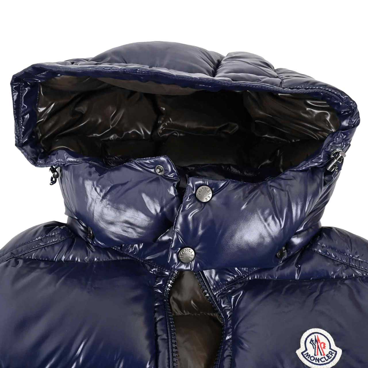 ★モンクレール MONCLER ダウンベスト BORMES 742 ネイビー メンズ